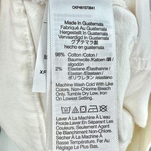 MADEWELL White Mid Rise Perfect Vintage Straight Leg Jeans Size 28 - Picture 8 of 8